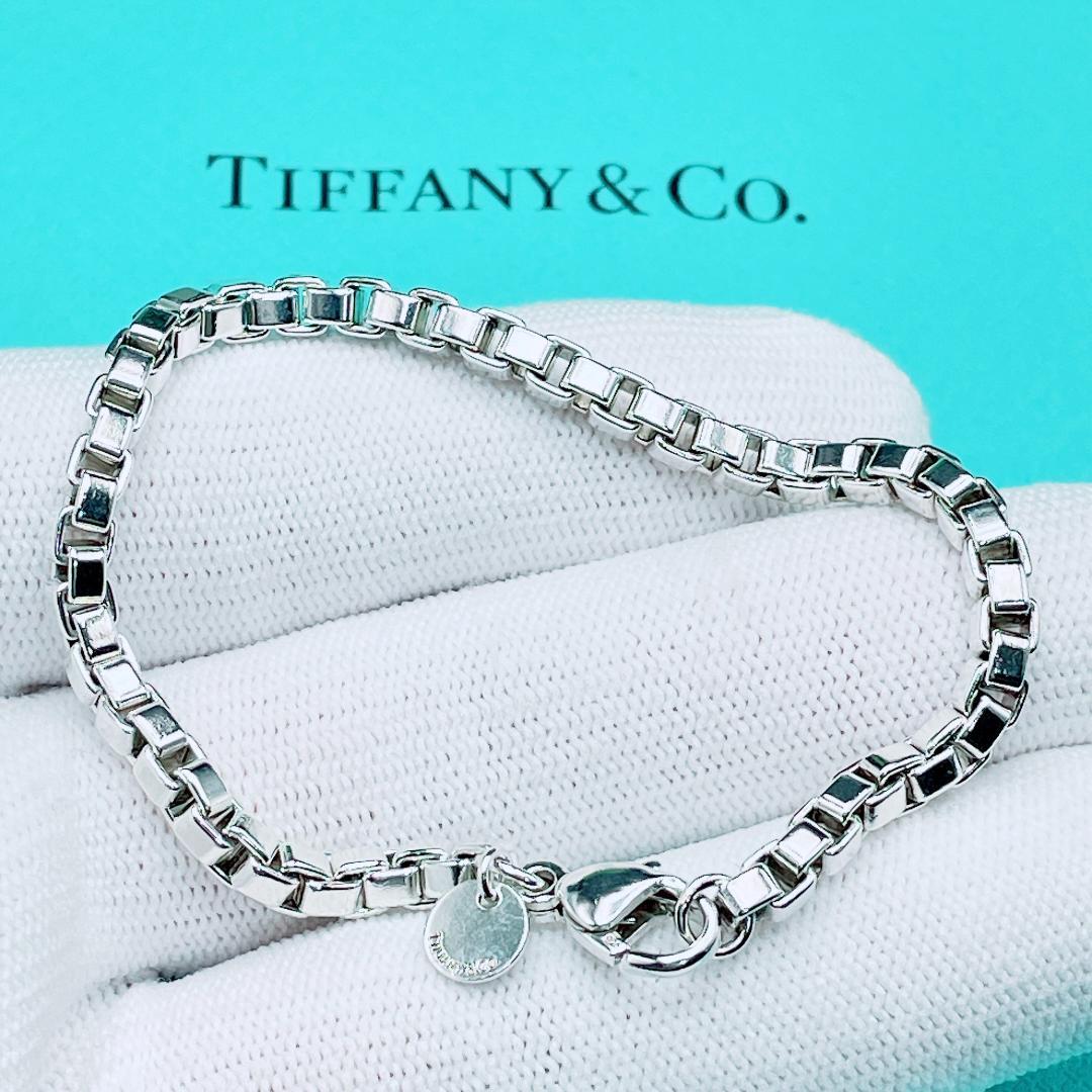 ◇ティファニー◇ 新品仕上済 ベネチアン ブレスレット Ag925 14.62g