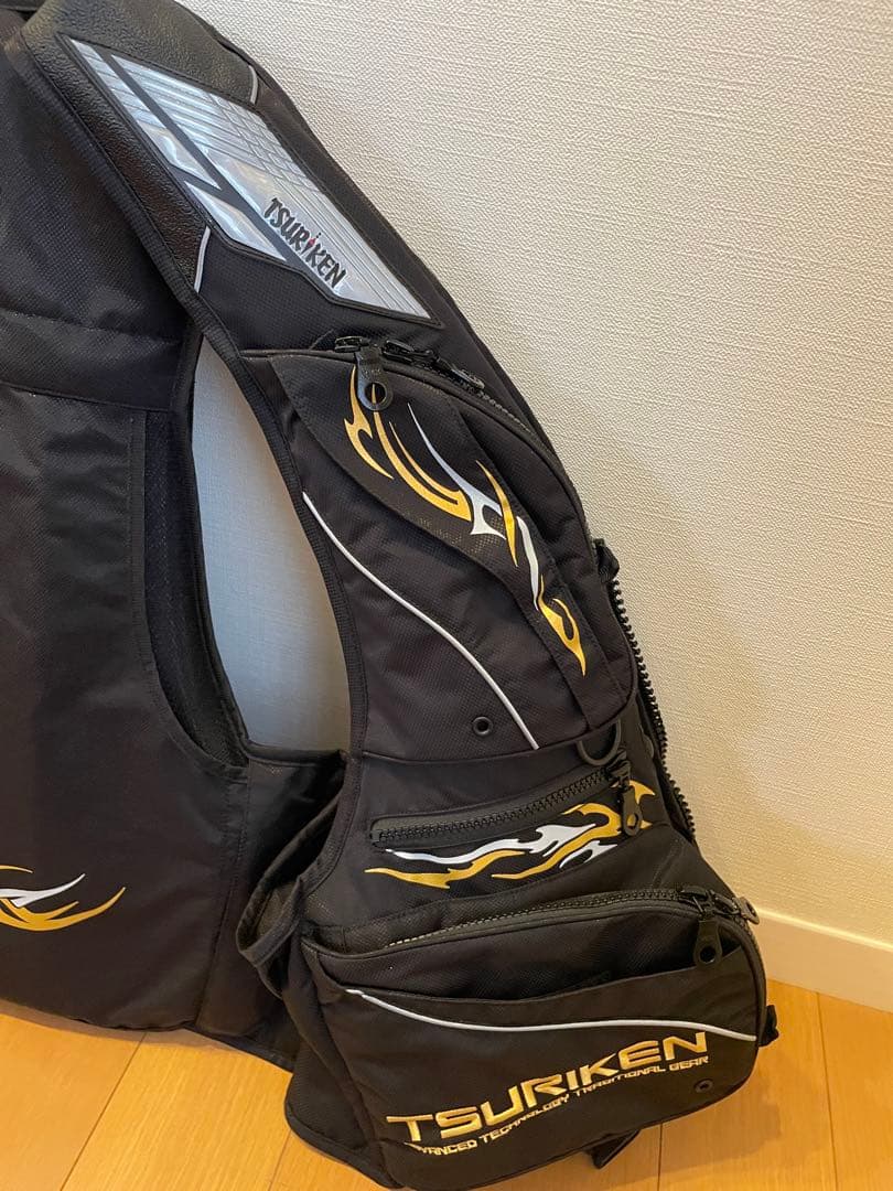 TSURIKEN 釣研 フローティングベスト TV251 4点セット