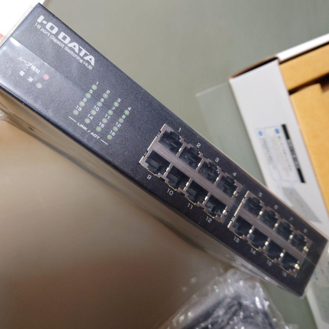 Giga対応スイッチングハブ 16ポート