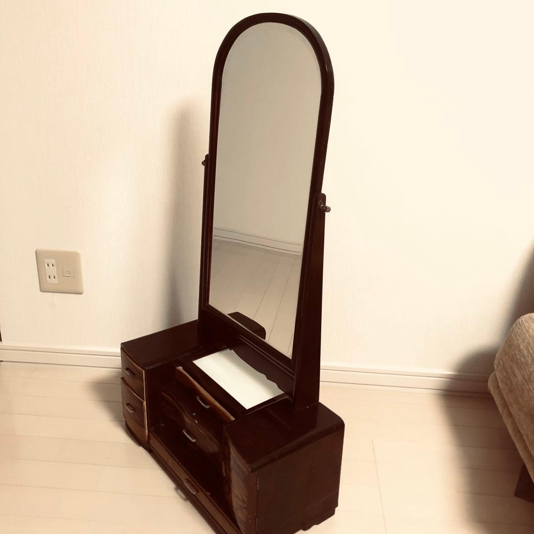 鏡台　昭和レトロ　アンティーク
