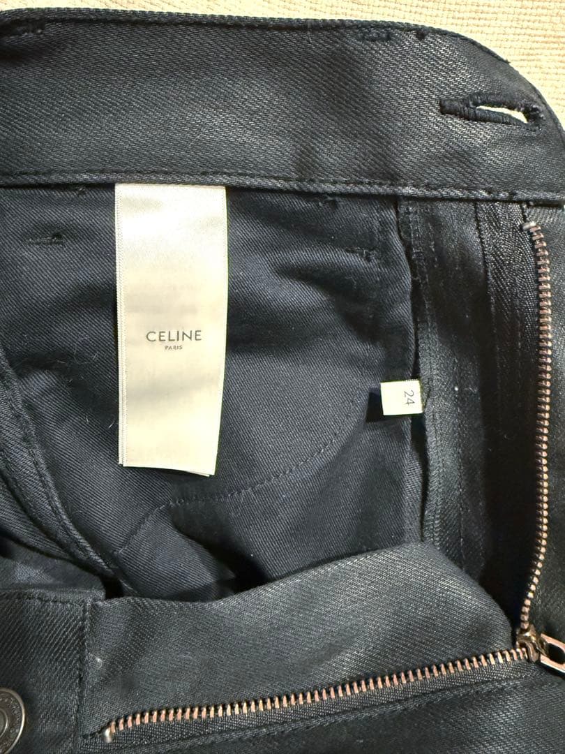 【美品】CELINE セリーヌ スキニーデニム ブラック