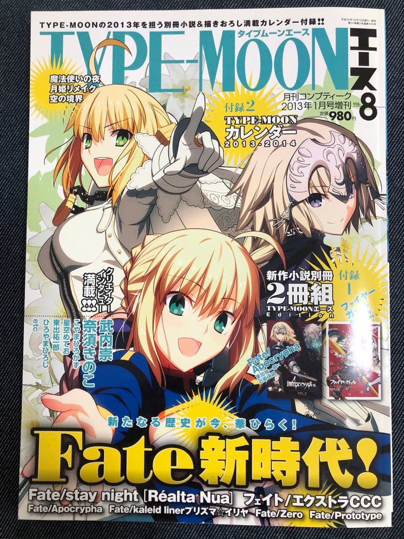 【中古品】【希少品】TYPE-MOONエース 11冊セット（付録一部なし）