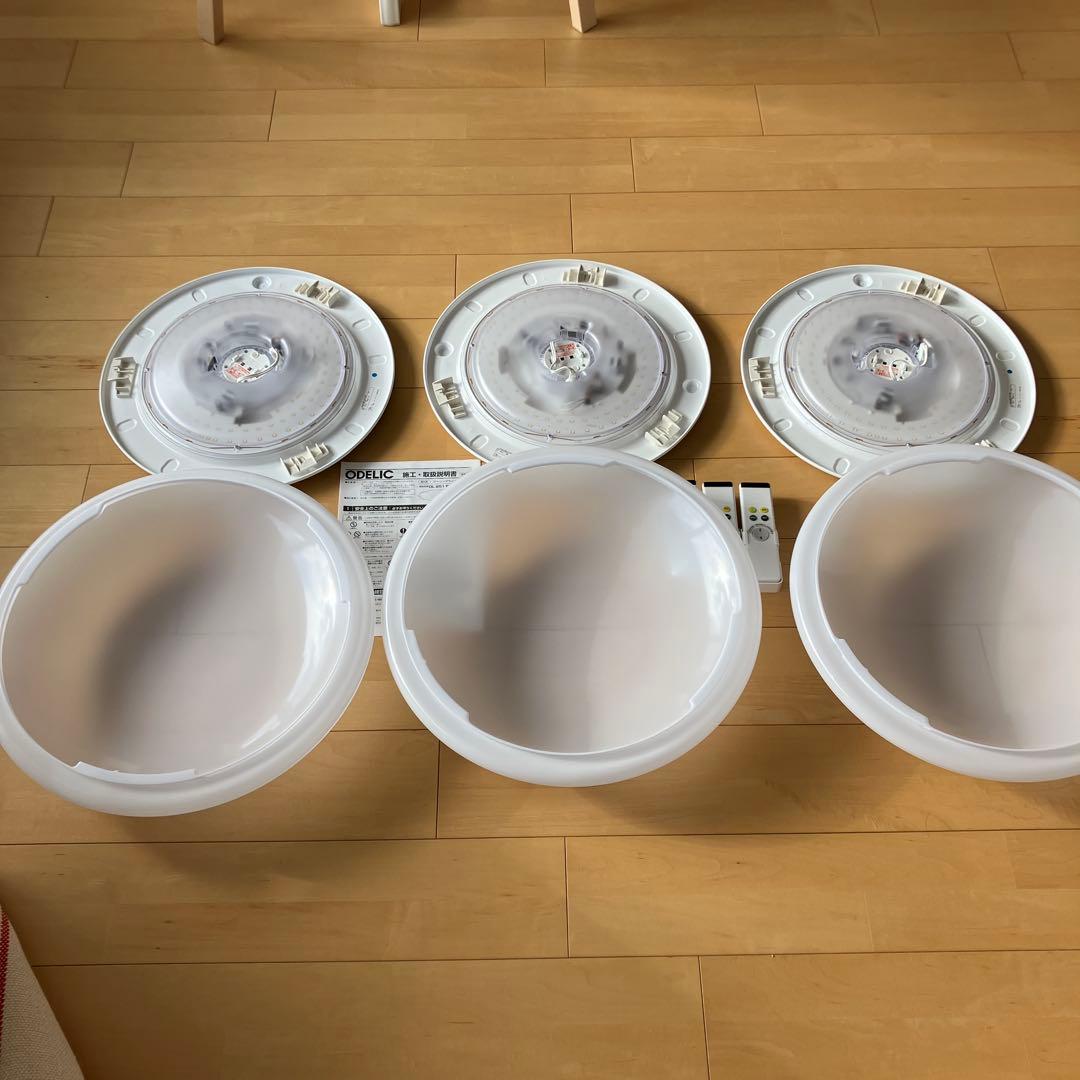 オーデリック シーリングライト OL251816NR 3個セット