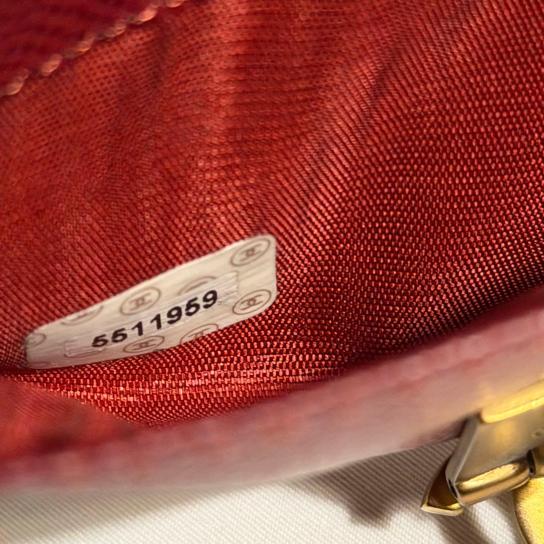 CHANEL シャネル ボルドー 二つ折り財布