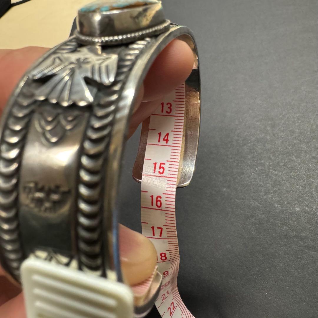 【Navajo Victor Begay】ナンバーエイトターコイズ バングル