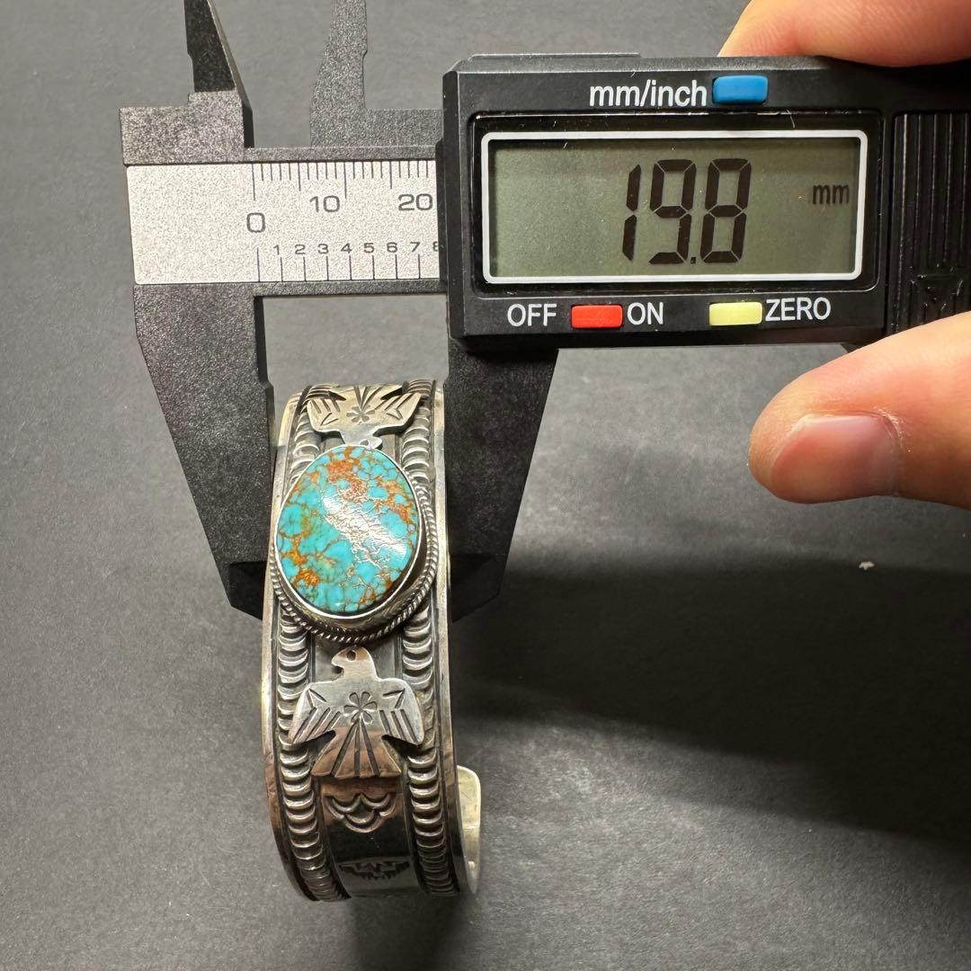 【Navajo Victor Begay】ナンバーエイトターコイズ バングル