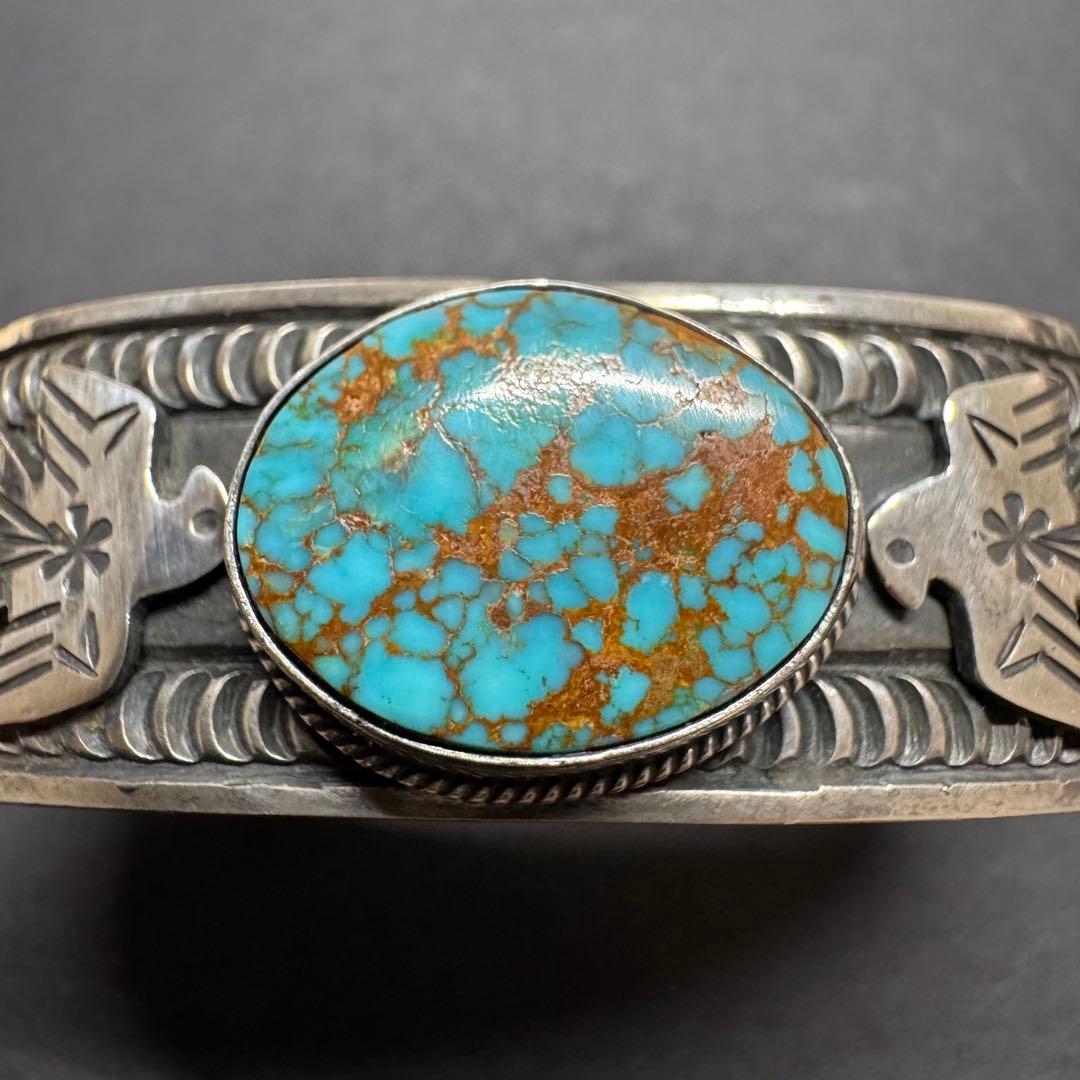 【Navajo Victor Begay】ナンバーエイトターコイズ バングル