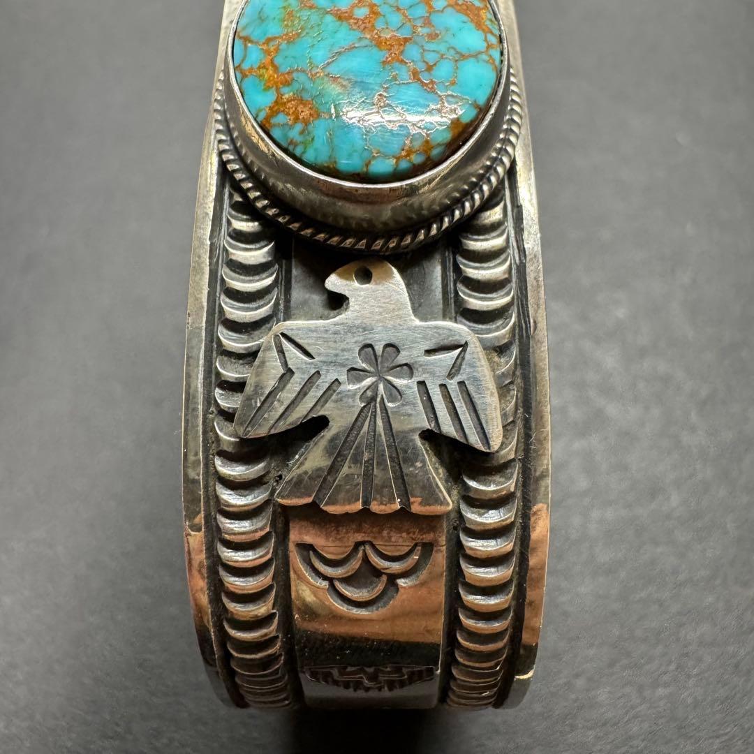 【Navajo Victor Begay】ナンバーエイトターコイズ バングル