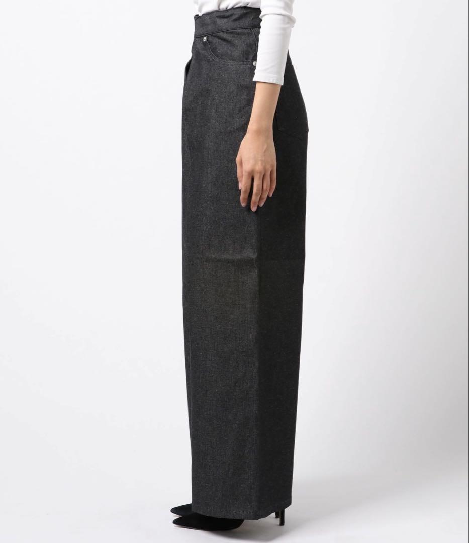 パンツ RIGID DENIM WIDE PANTS