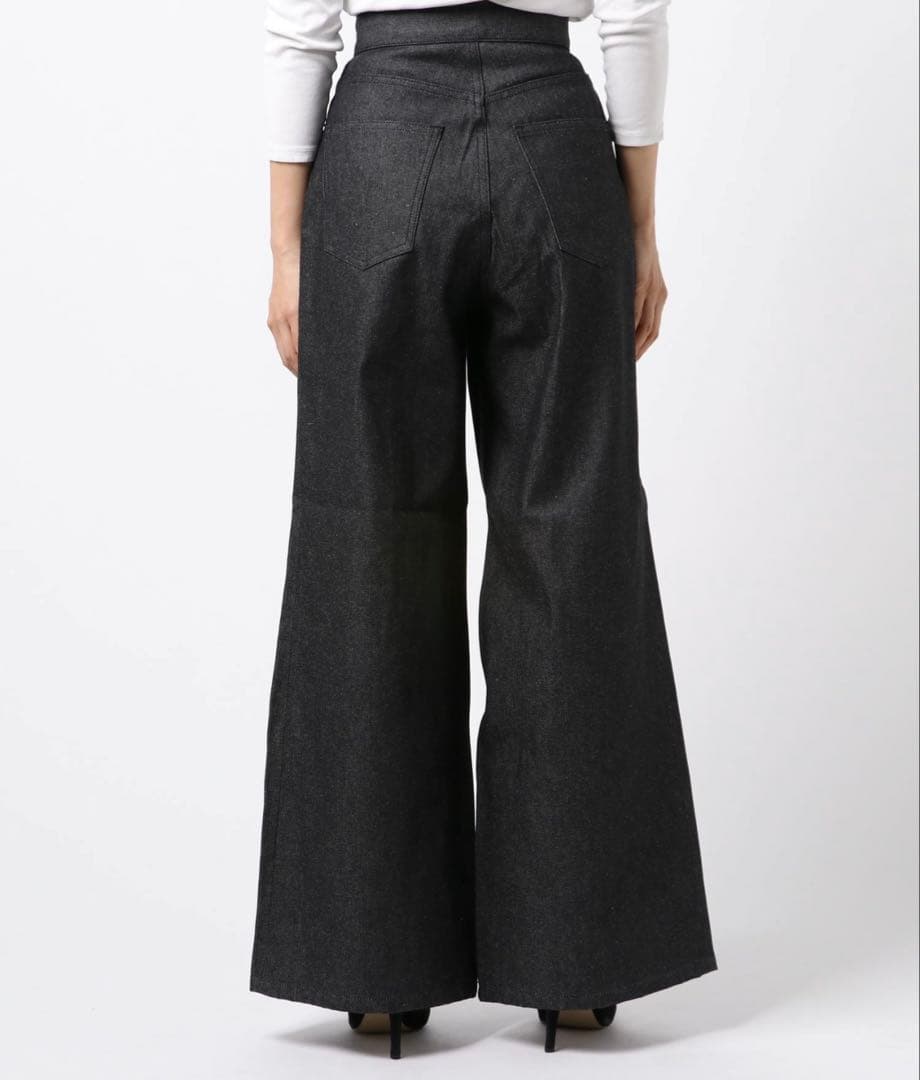 パンツ RIGID DENIM WIDE PANTS