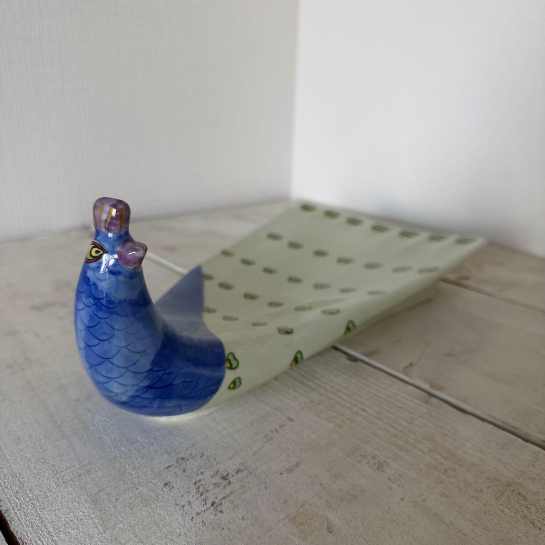 Japan Vintage　ピーコック　オブジェ