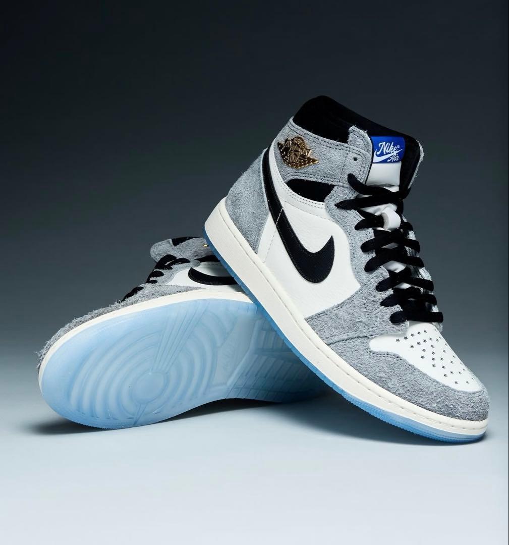 靴 Air Jordan 1 Retro High OG \"Cool Grey