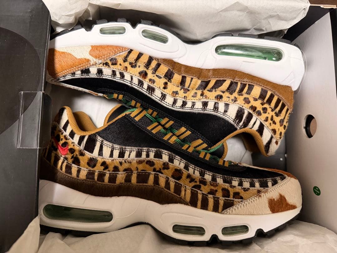靴 atmos Nike Air Max 95 DLX \"Animal Pack\"