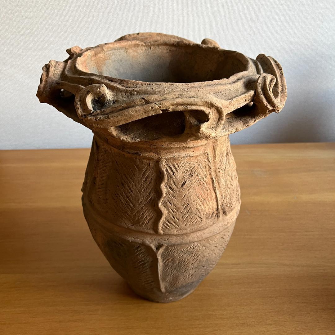 縄文土器 加曾利E式 深鉢形 高32cm 茨城つくば出土伝