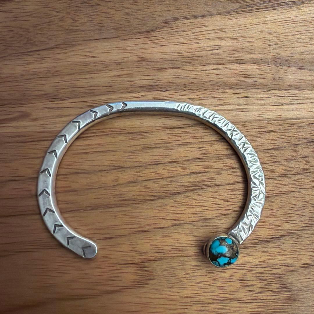 ロンハーマン　RH シルバー ターコイズブレスレット フリーサイズ