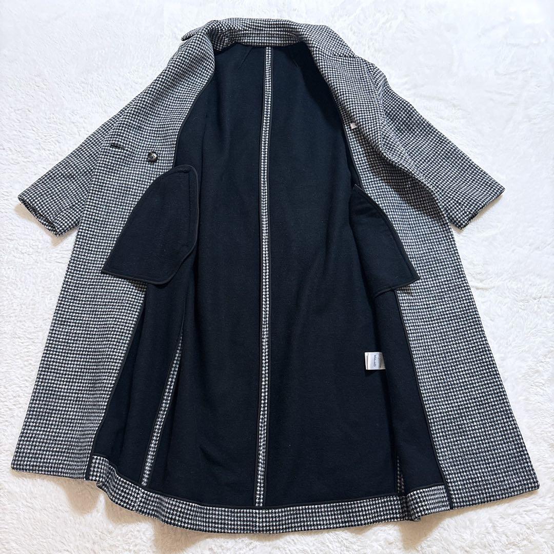 [美品]ドレステリア ウール ロング チェスターコート ダブルボタンサイズ