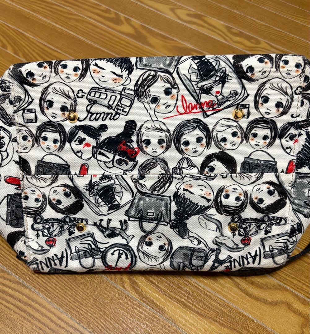 IANNEエクランフェイスハンドバッグ　2way