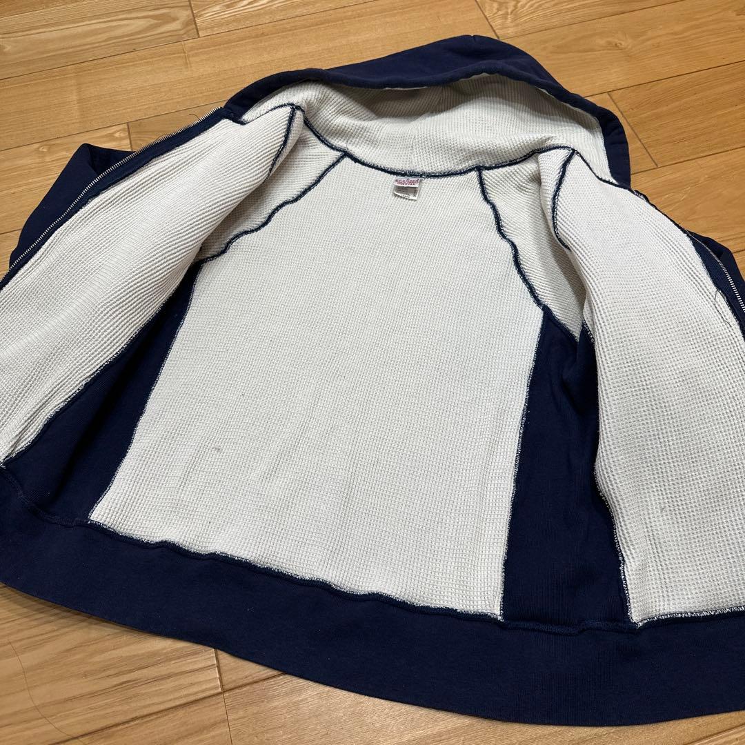 CAMBER ネイビー フルジップパーカー L