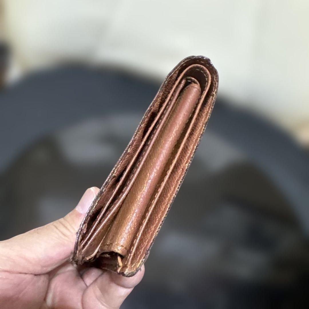 ⑤☆優良品☆モノグラム ♪マルコ☆2つ折り財布★ポケットあり