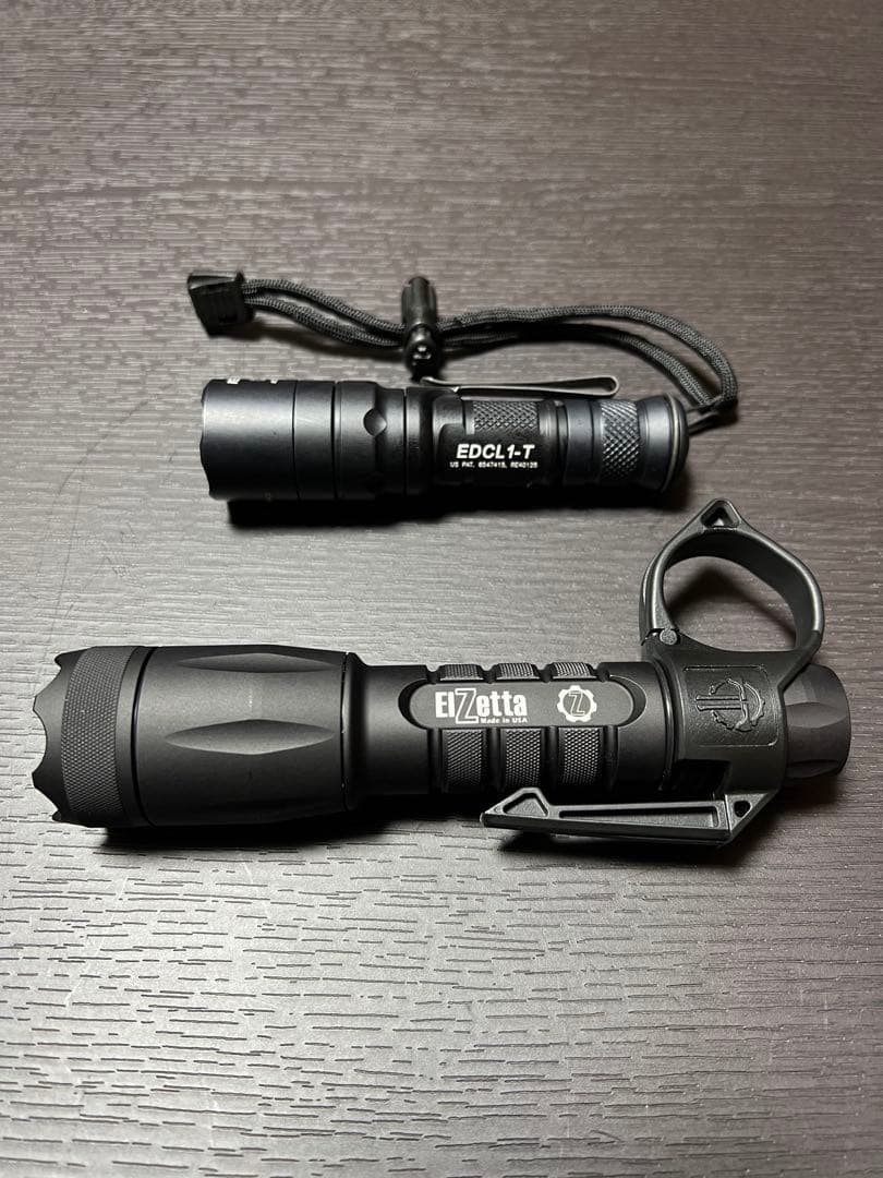 Surefire EDCL1-T、Elzetta bravo B553