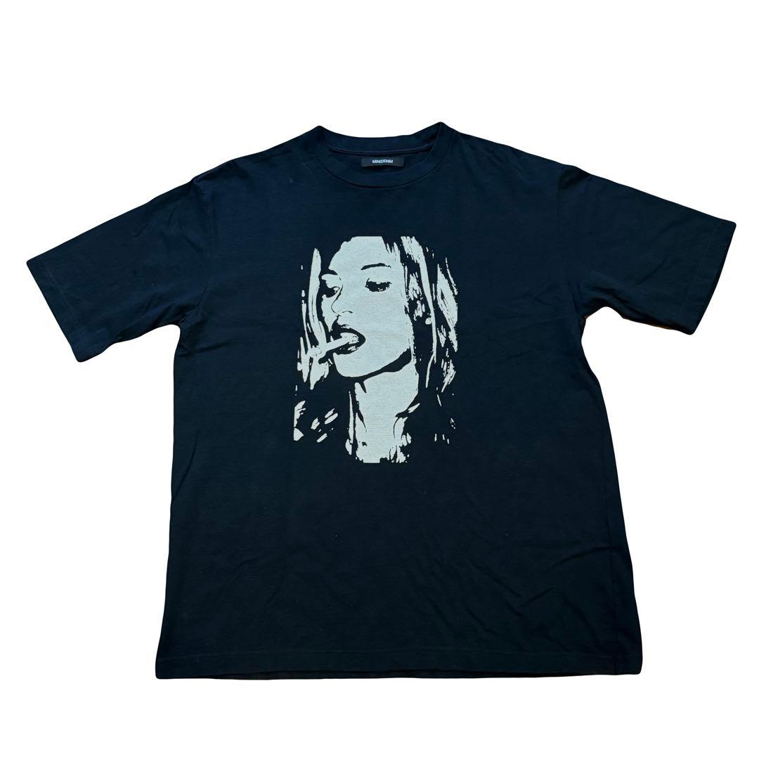 MINEDENIM Monochrome Two tone Face ケイトモス