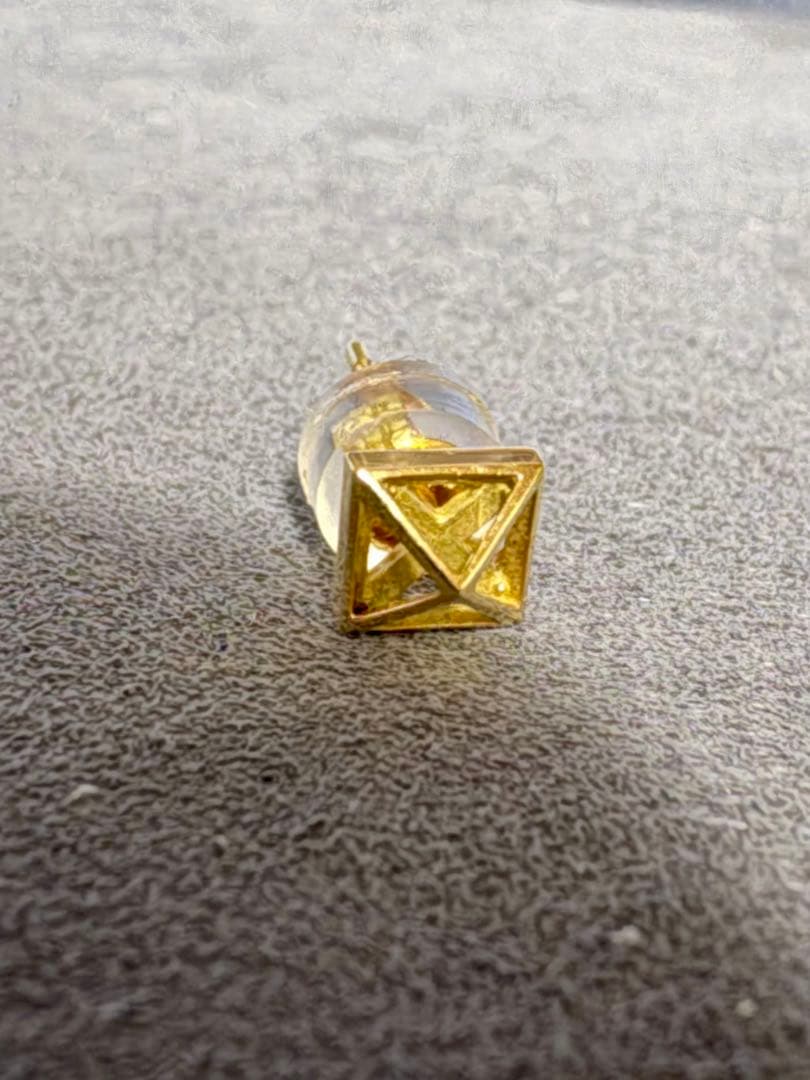 シンパシーオブソウル オープンスタッズピアス - K18イエローゴールド