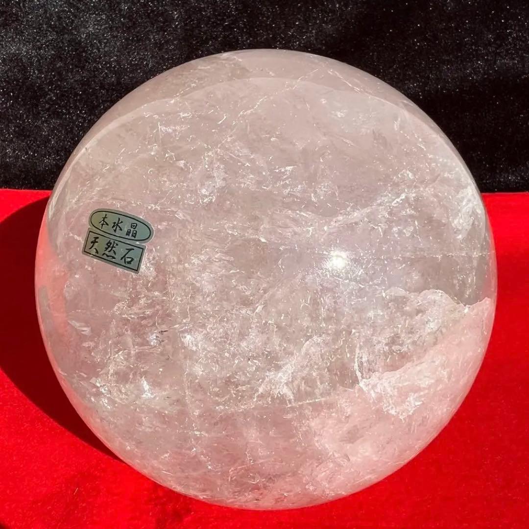 ☆限定一点物☆究極のお宝品 極上家宝級 大宝珠☆極大 本水晶 丸玉 天然石