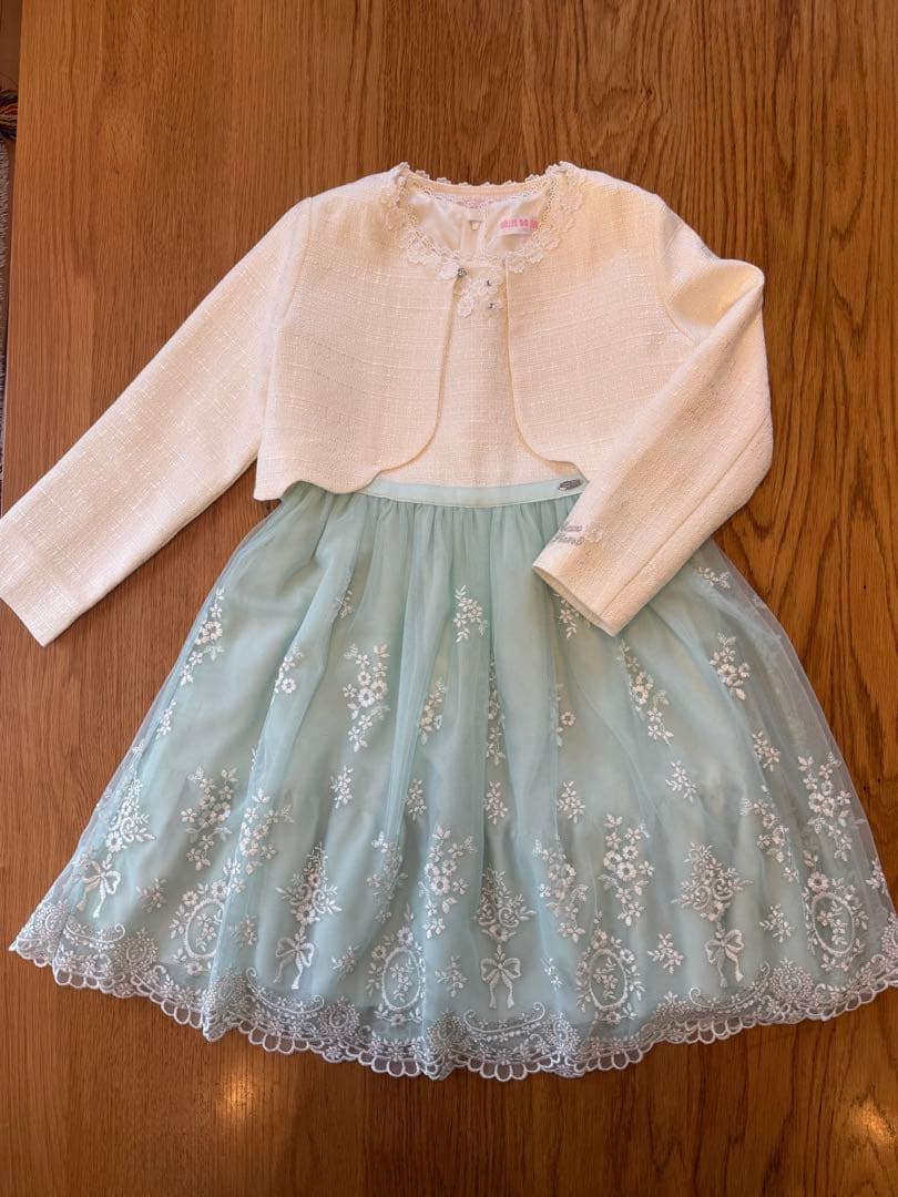 【入学式・発表会】最終値下 メゾピアノ　フォーマルセット130