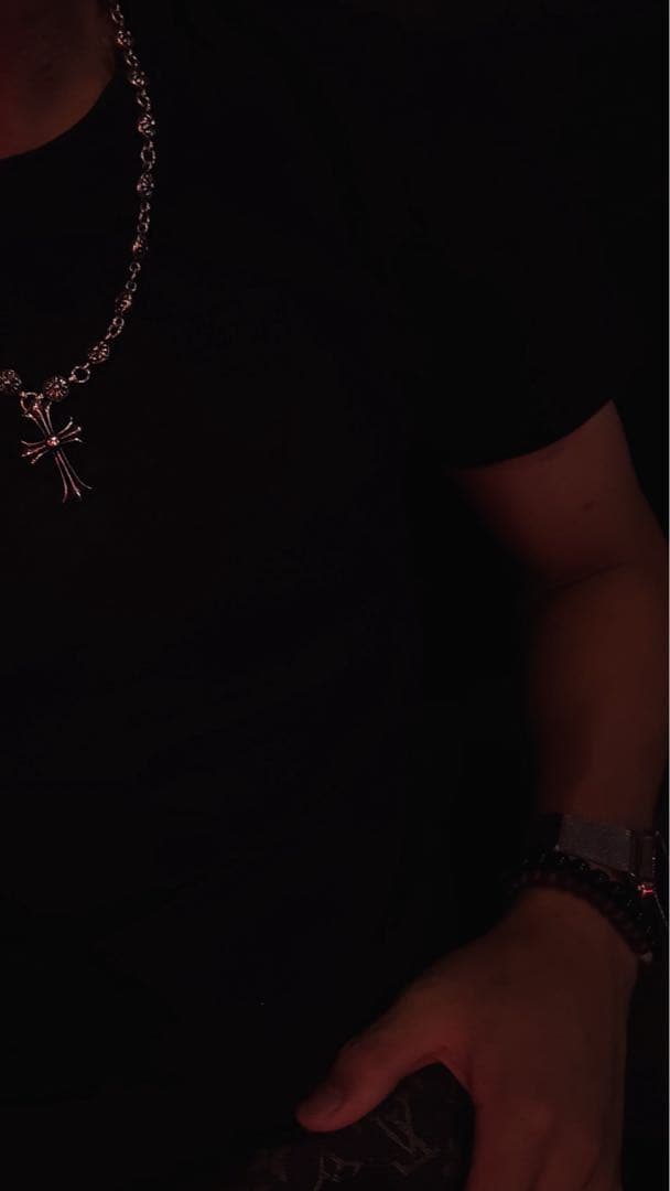 クロムハーツネックレス ポーチ付き