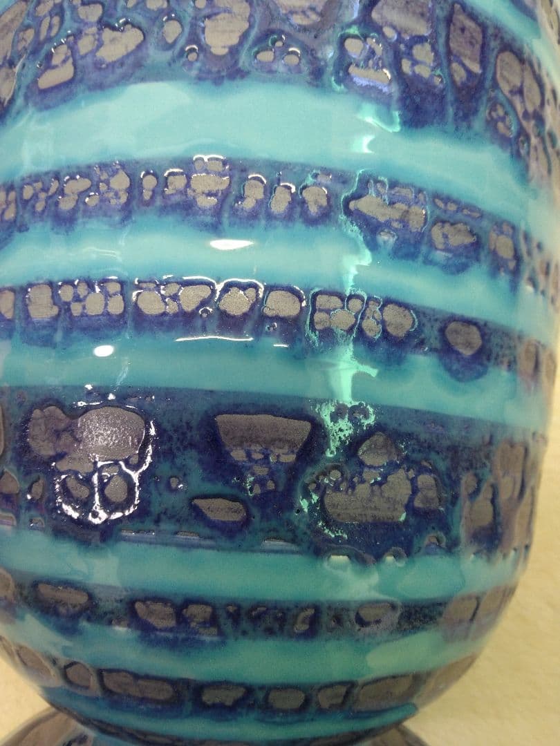 おしゃれ傘立て　花瓶　陶器ポルトガル製