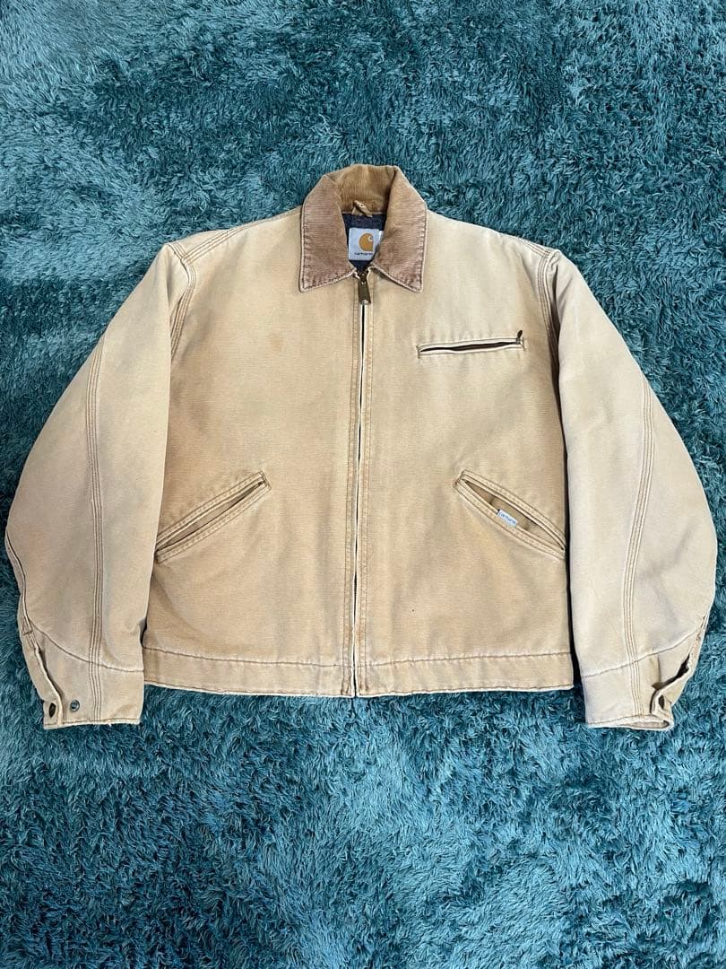 【希少】80s USA製 カーハート デトロイトジャケット 星タグS〜Mサイズ