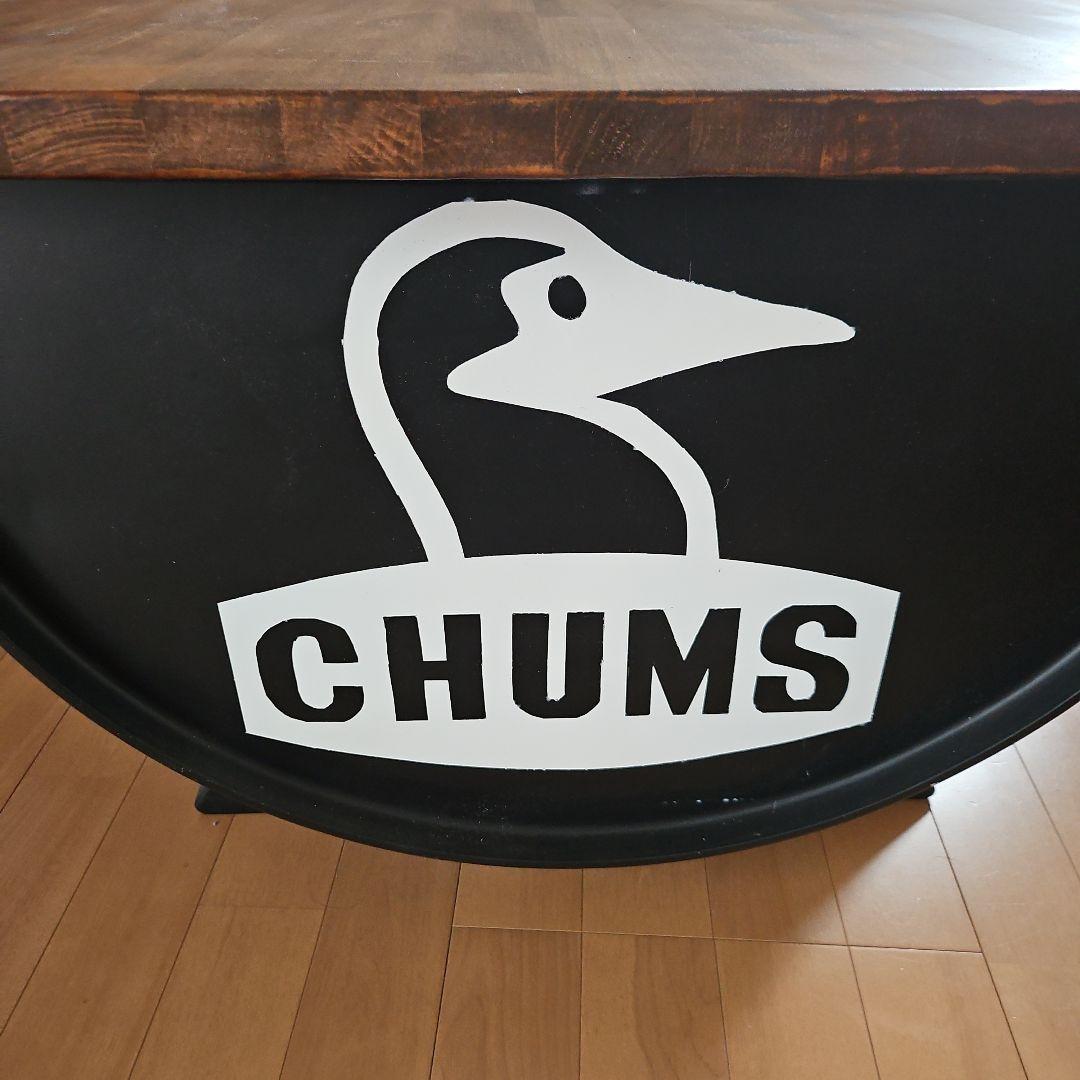 ハンドメイド　 チャムス風　ドラム缶テーブル