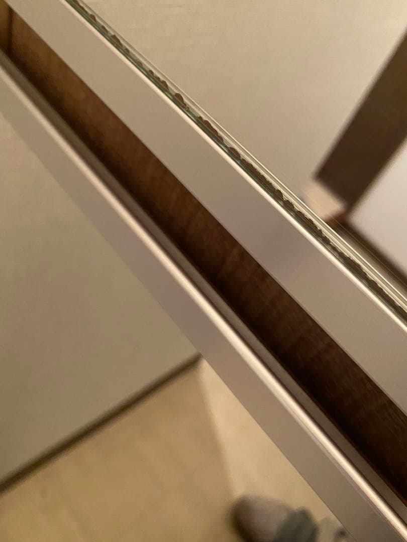 再値下！LOWYA 国産シューズラック ミラー付き※ たのメル便送料含む