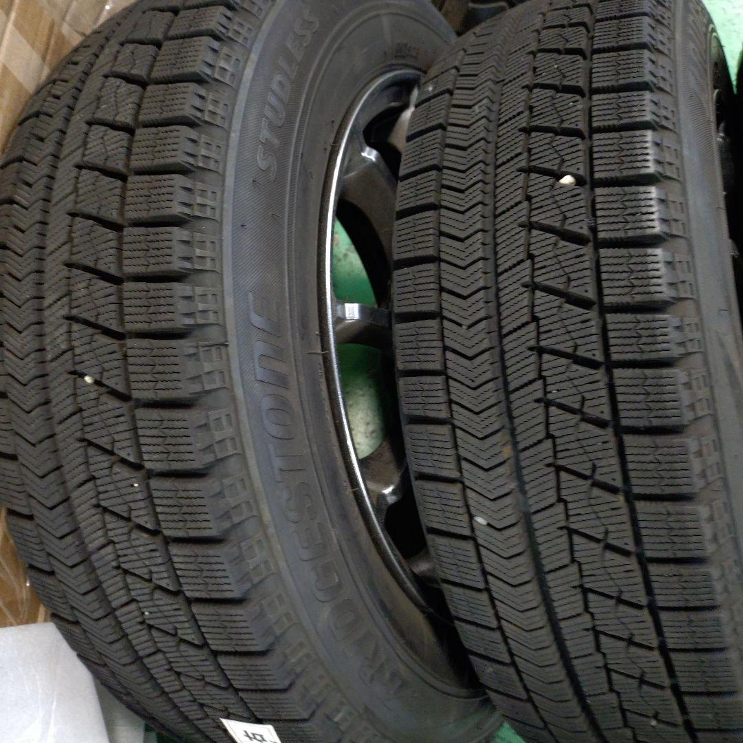 シエンタ社外15インチAW ブリザック2020年 8分山