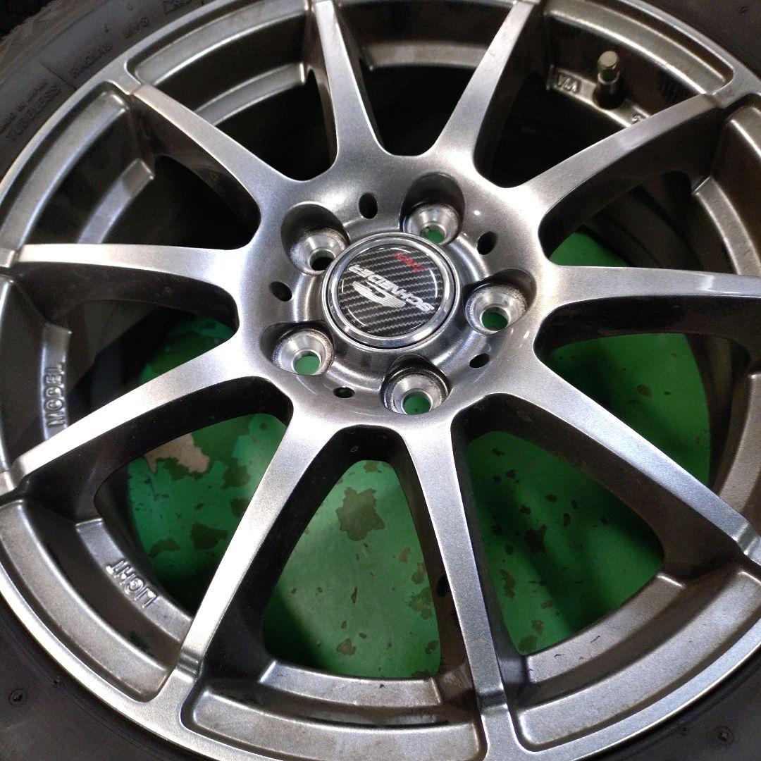 シエンタ社外15インチAW ブリザック2020年 8分山