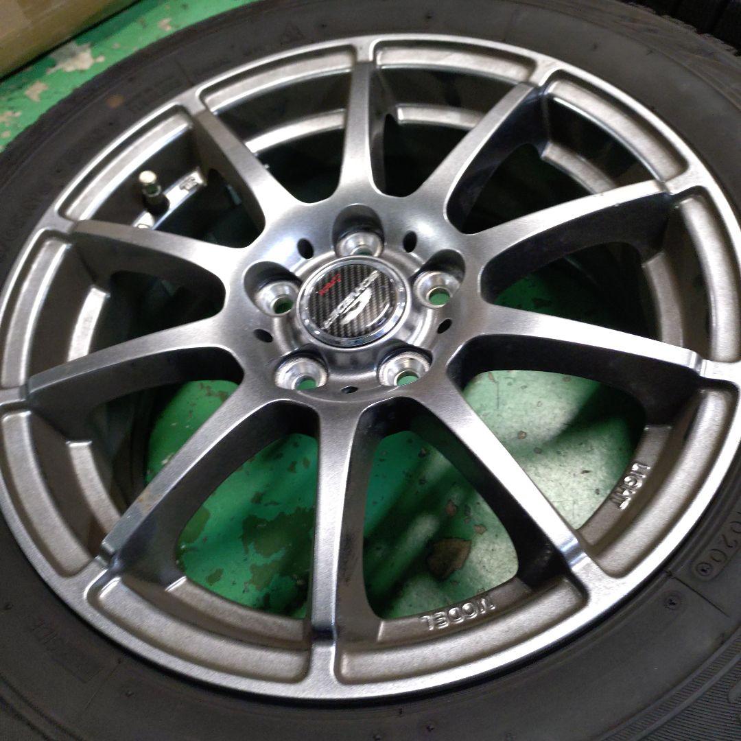 シエンタ社外15インチAW ブリザック2020年 8分山