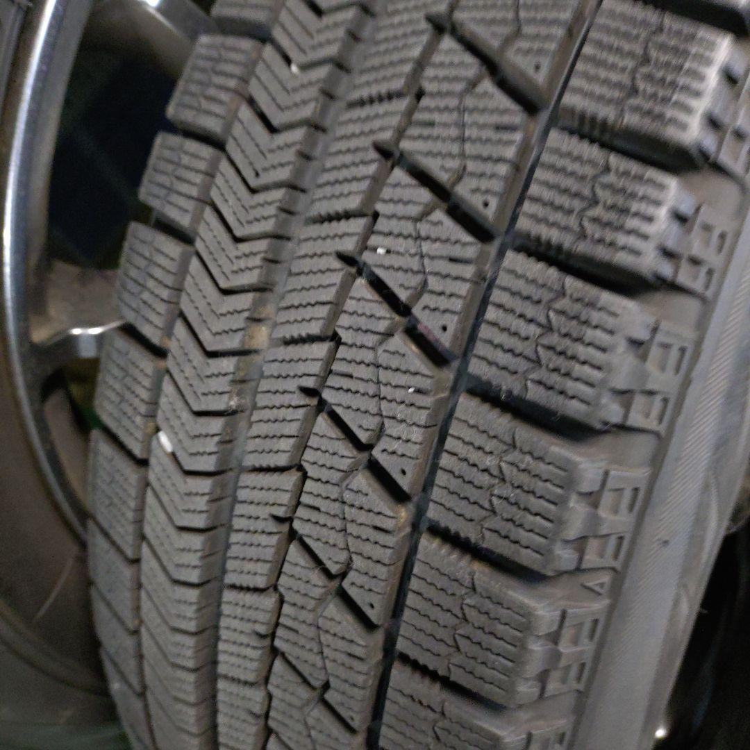 シエンタ社外15インチAW ブリザック2020年 8分山