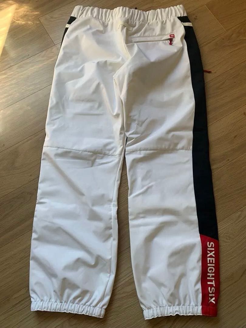 【ほぼ新品】SIXEIGHTSIX カラーブロックパンツ 686