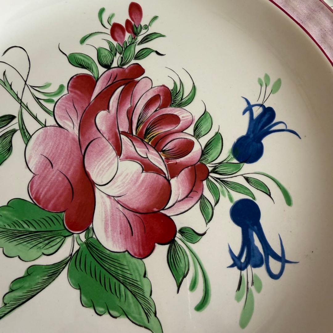 Luneville リュネビル サンクレマン パニエ ディナープレート