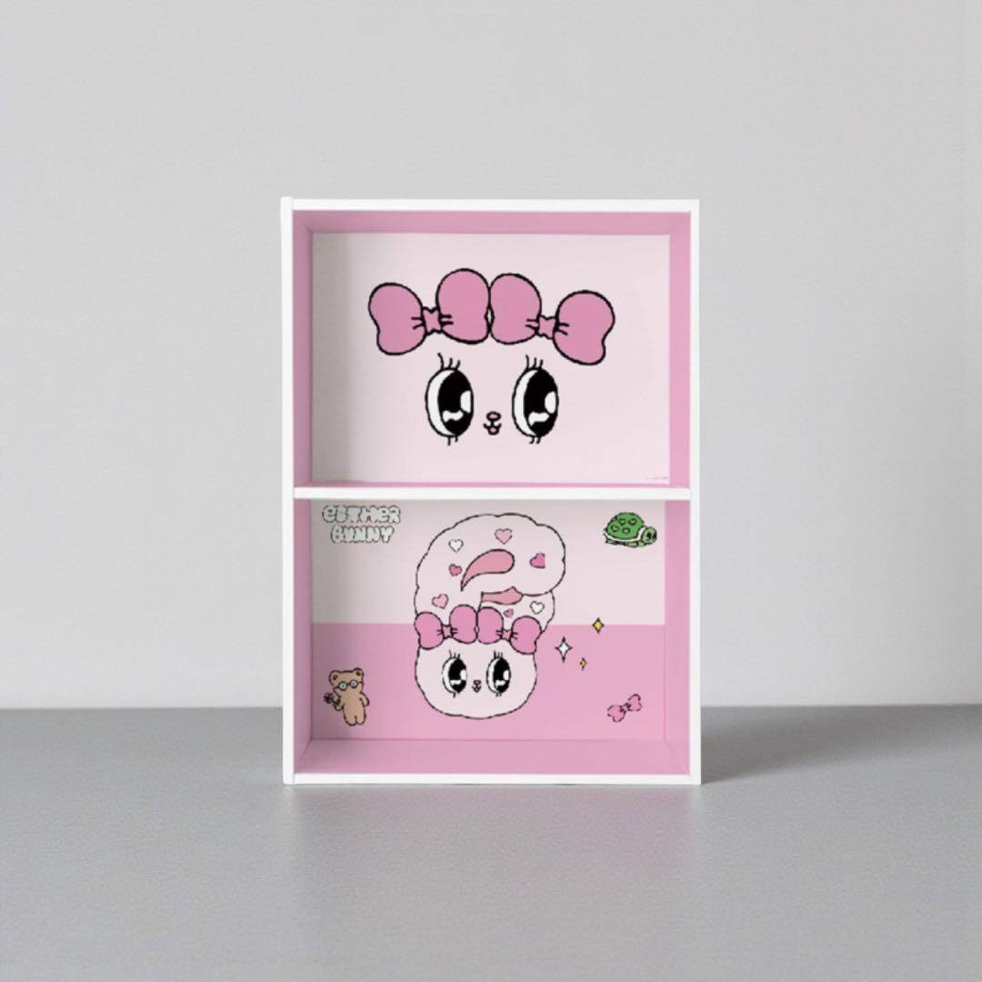 日本未発売 エスターバニー カラーボックス 2段 ピンク レア 新品