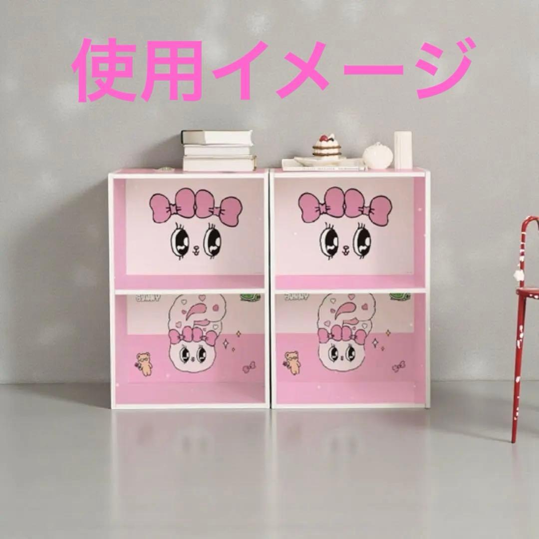 日本未発売 エスターバニー カラーボックス 2段 ピンク レア 新品