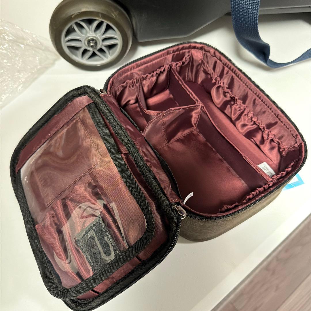 おまけ付！STORM 3個入りボウリング用バッグ ネイビーブルー/オレンジ