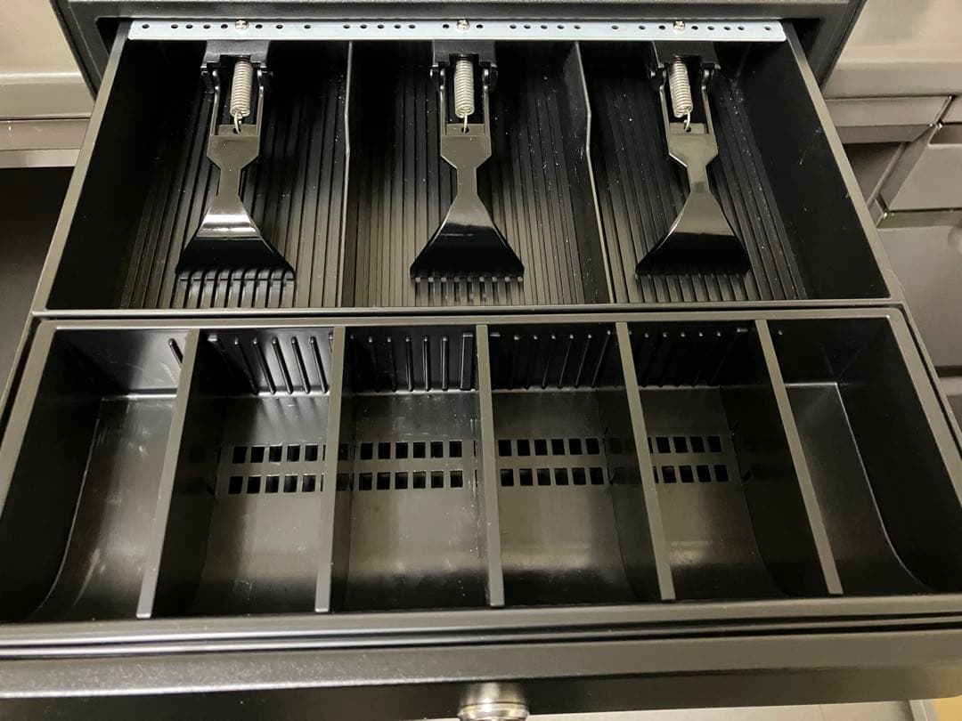 ⭐︎SIIエアペイスマレジ対応サーマルプリンター&キャッシュドロワー黒一式エプソン