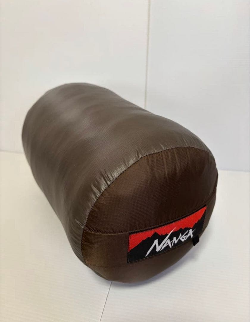 ナンガ オーロラテックスライト 450DX レギュラー ブラウン 美品