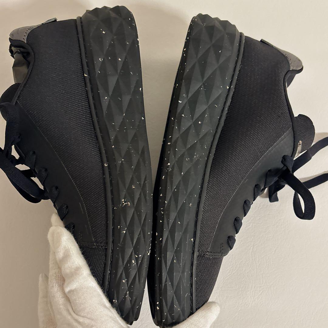 【現行】ジミーチュウ　ダイヤモンドライト　スニーカー　厚底　黒　ブラック