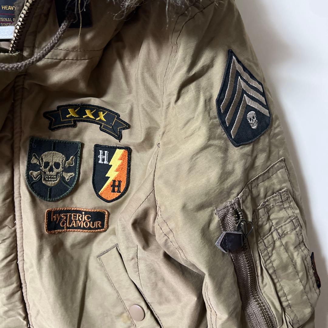 Hysteric glamorヒステリックグラマープリマロフトジャケット フリー