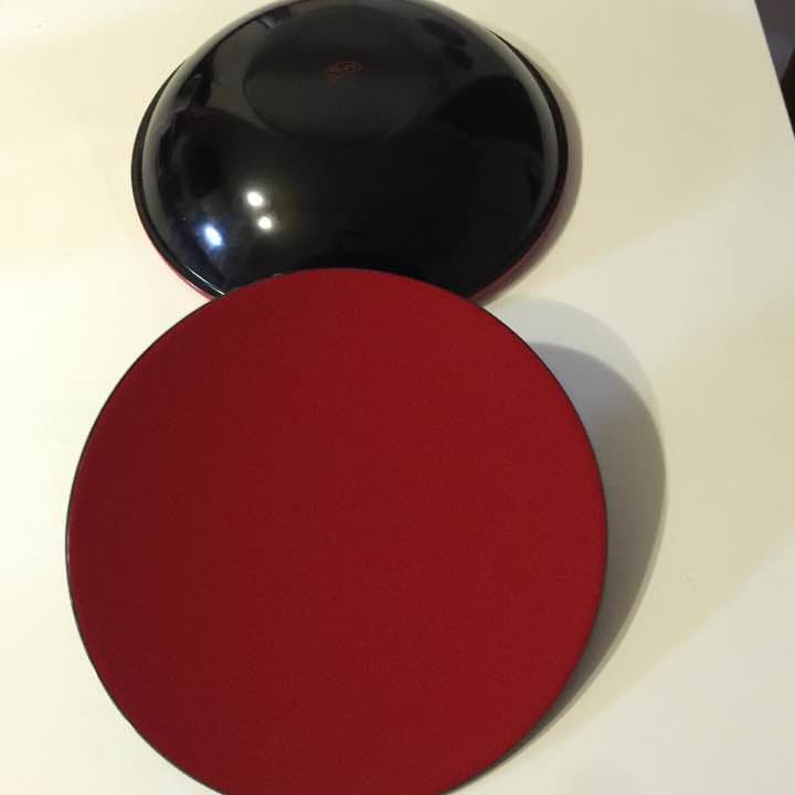 漆器 紅房(べんぼう)漆塗り菓子鉢