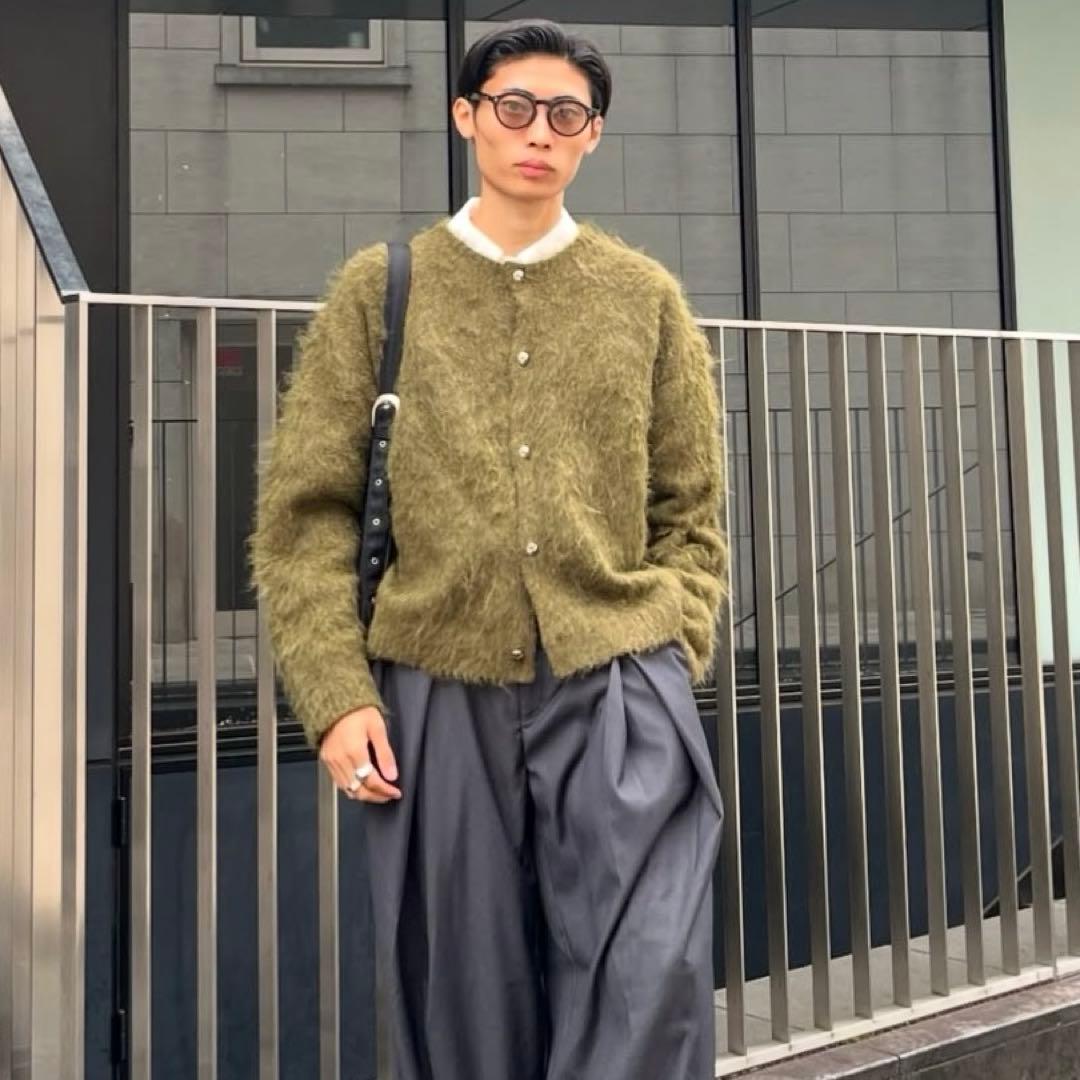 【祝日セール】東京店限定Chikashitsu+ニットカーディガン