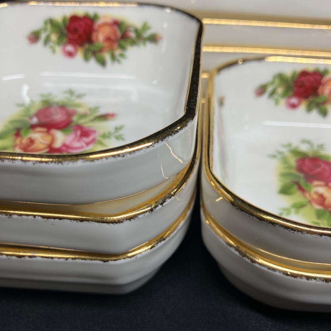 ロイヤルアルバート オールドカントリーローズ プレート 10客 セット レア