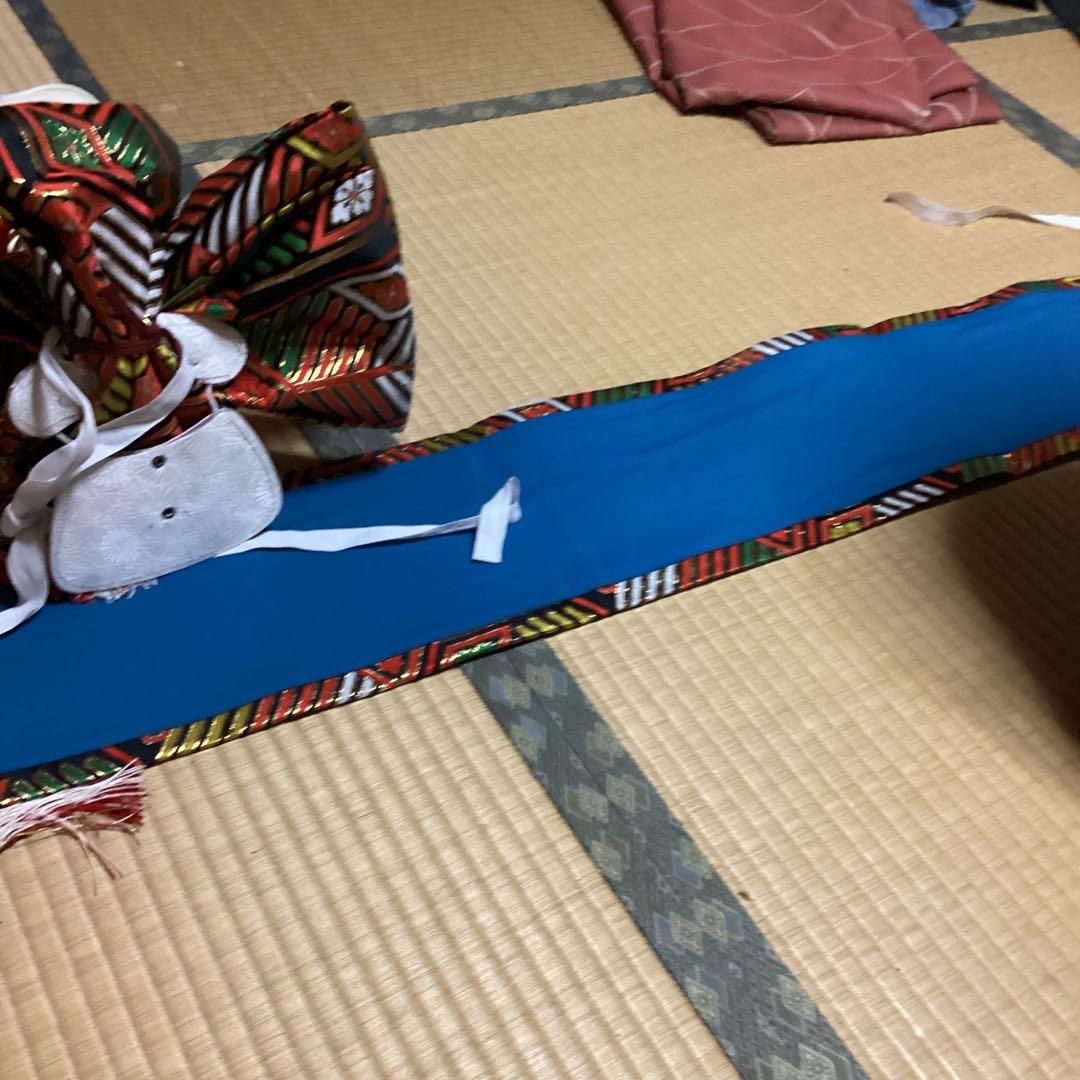 七五三　七歳用のフルセット　帯幅18、5センチ　草履21センチ